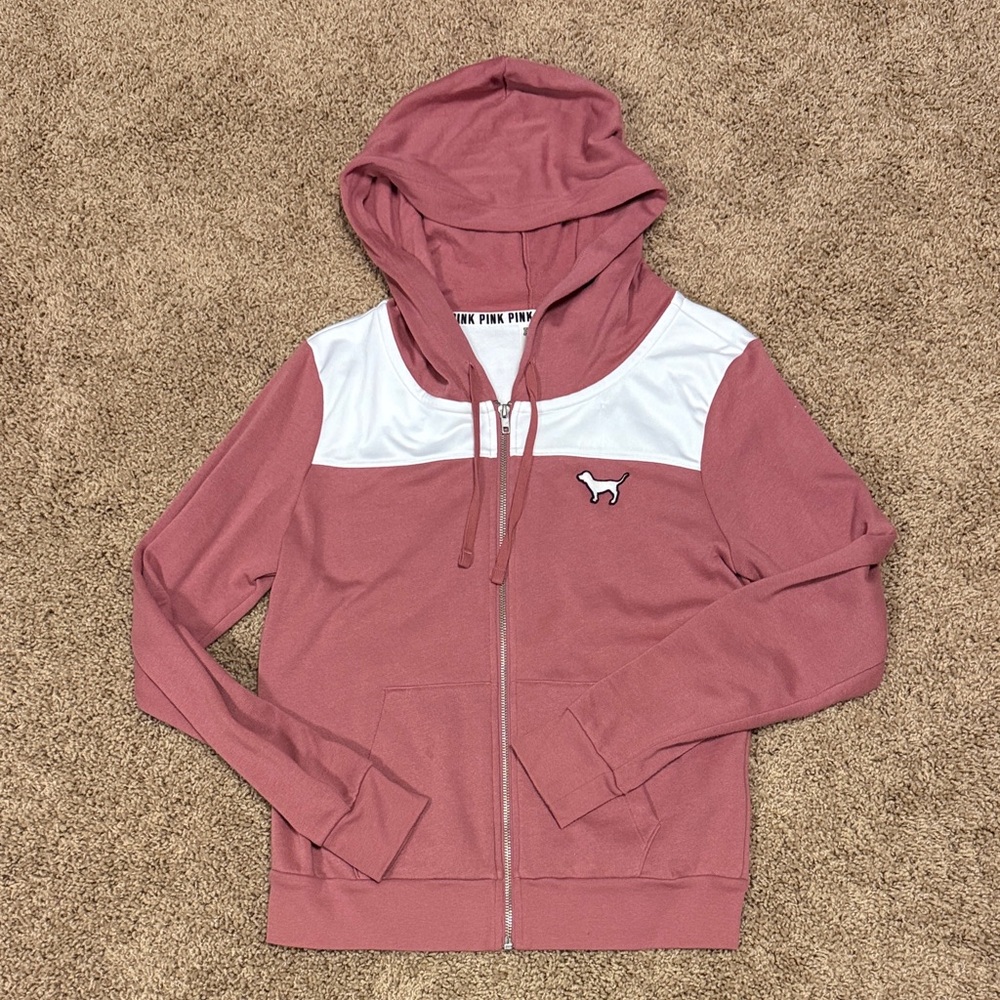 Victoria Secret Pink Zip Sweatshirt
